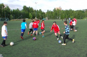 Trening på banen med G2001