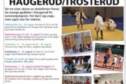 Tre aktive idrettsuker på Haugerud/Trosterud