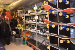 Full fart med utlån av utstyr fra BUA Haugerud!